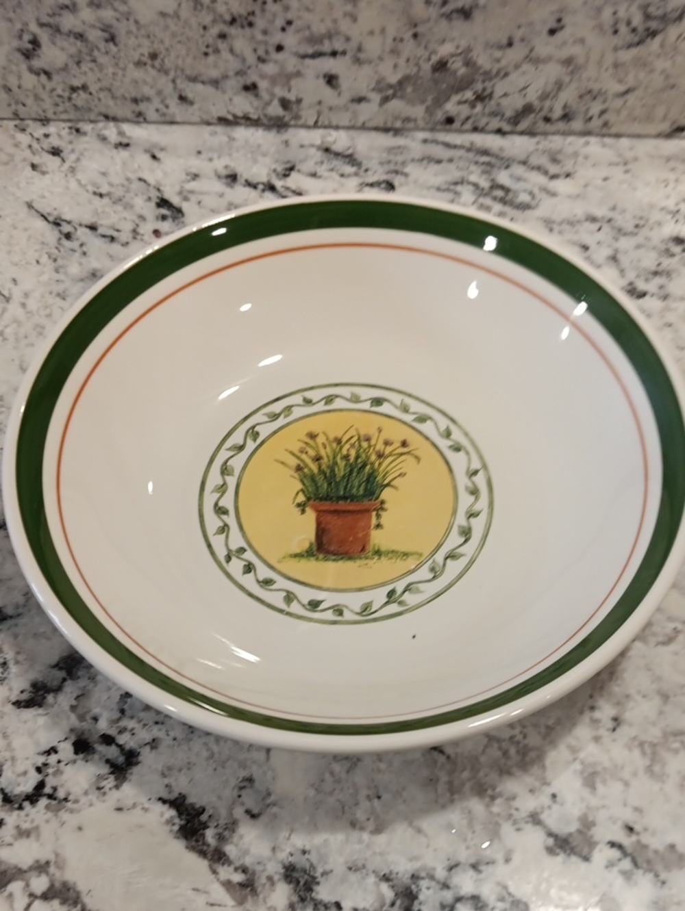 Vintage CIC Italy 13 Inch serving bowl